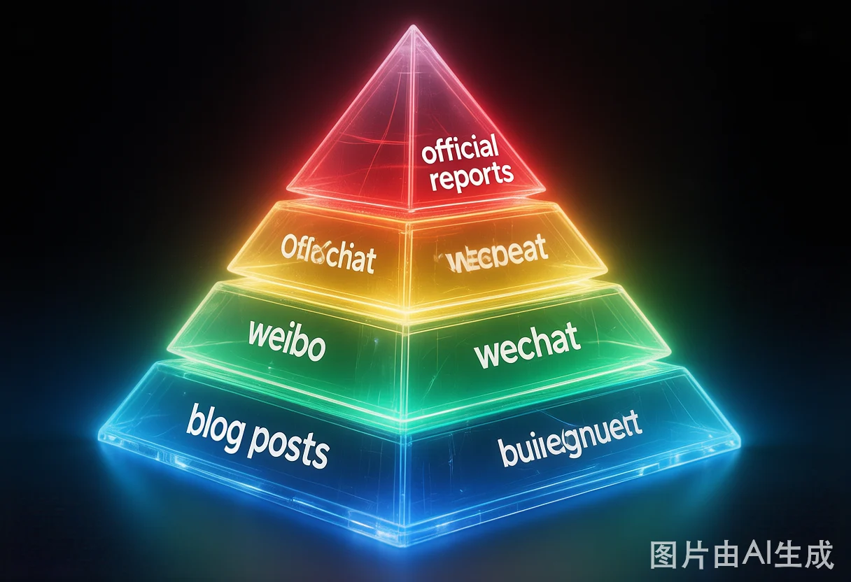 内容策略金字塔图
